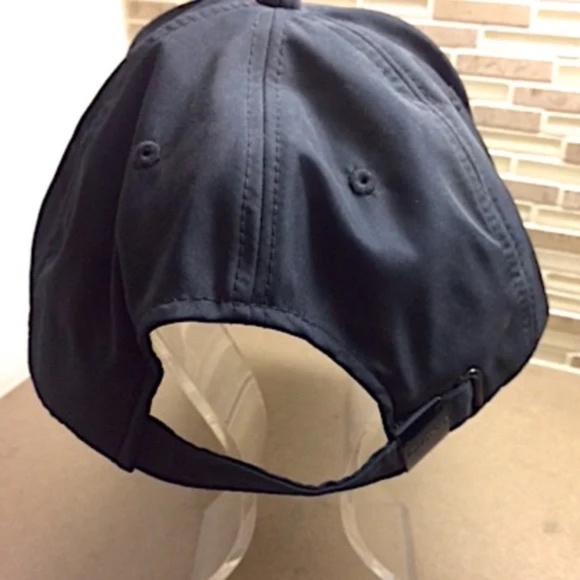 💋 Rare AMG Cap White AMG Letter Carbon Fiber Like Trim NEW W/TAG *ADJUSTABLE - Picture 3 of 8